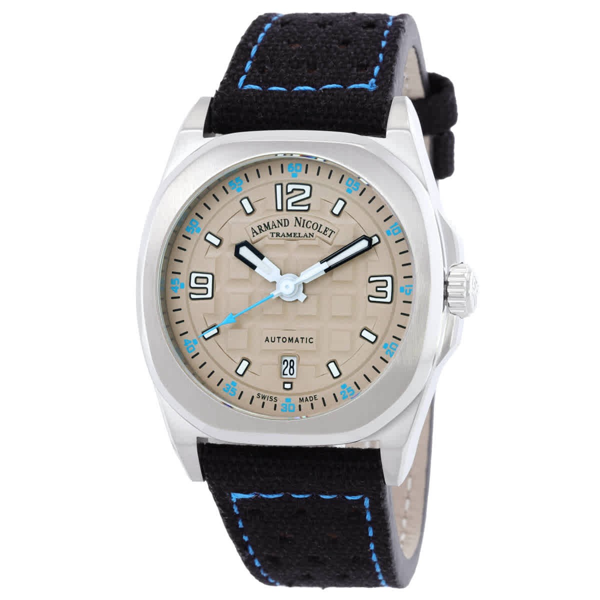 Armand Nicolet JH9 Automatic Dove Grey Dial Men’s Watch A660HAA-TZ-P0668NZ8