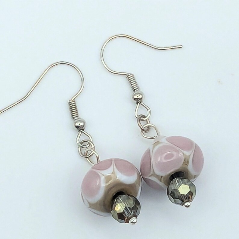 Light Purple Dangle Earrings – Casual Elegance For Everyday Wear, Women