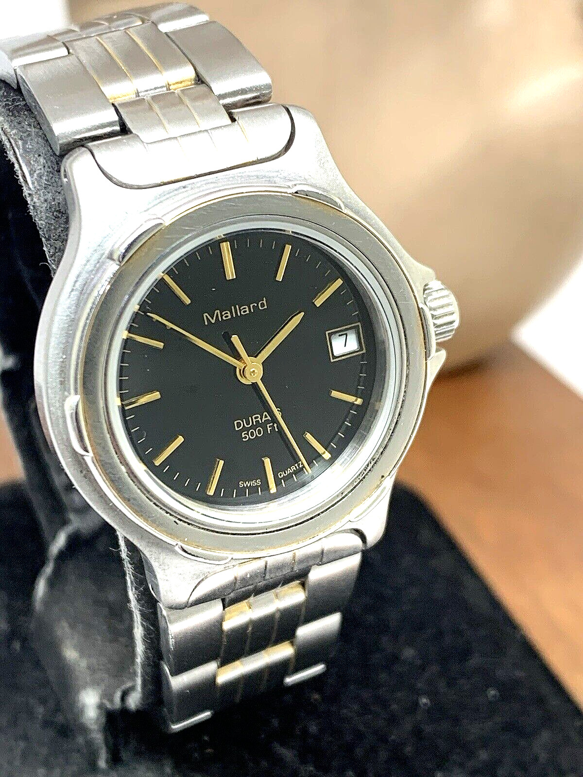 Jules Borel & Co Mallard Women’s Watch Dura 6 Swiss Quartz Two Tone Steel