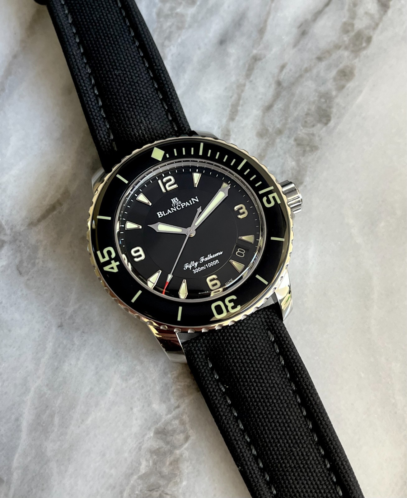 Blancpain Fifty Fathoms Automatic 5015 – Deployant Clasp – Box & Papers 2023
