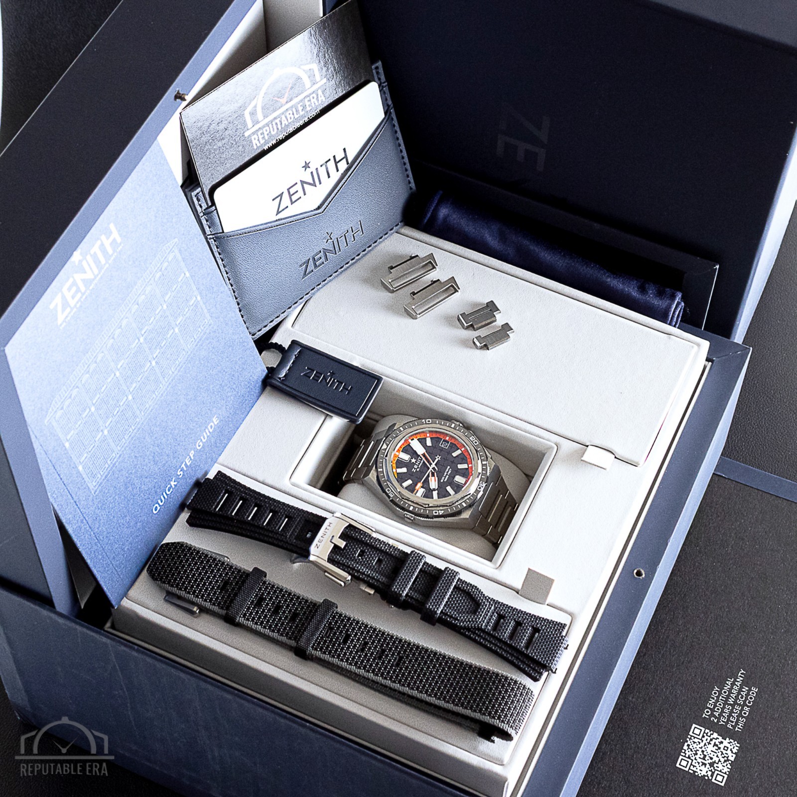 Zenith Defy Extreme Diver Titanium Black 95.9600.3620