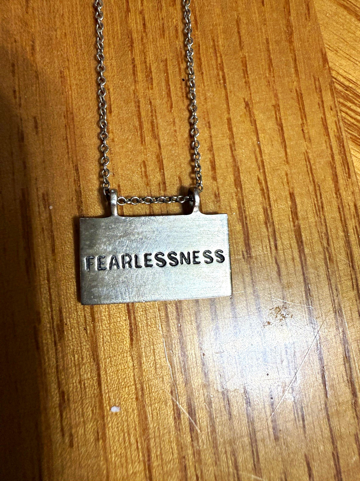 Fearlessness L&O SVU. 925 Sterling Silver 18in