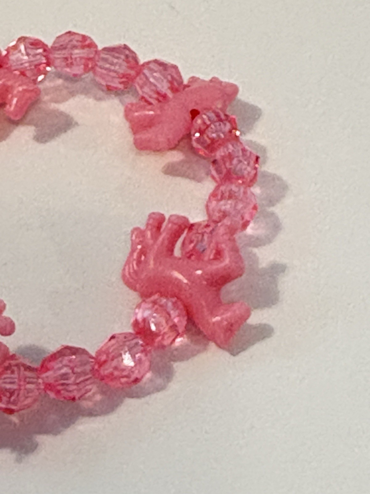 Bracelets Beaded Stretch Horse Bracelet Girls Kids Jewelry Birthday Gifts