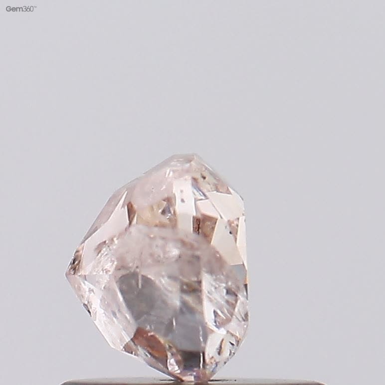 0.80 CT Very Light Brown Color Cushion Shape Diamond | Engagement Ring