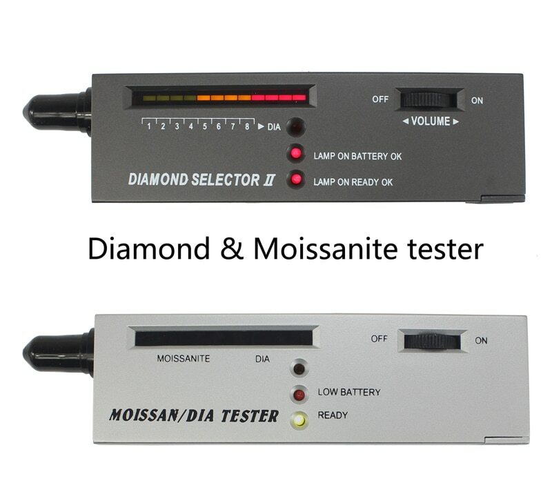 Jewelry Tool Diamond Gem Tester + Moissanite Tester Selector Certification
