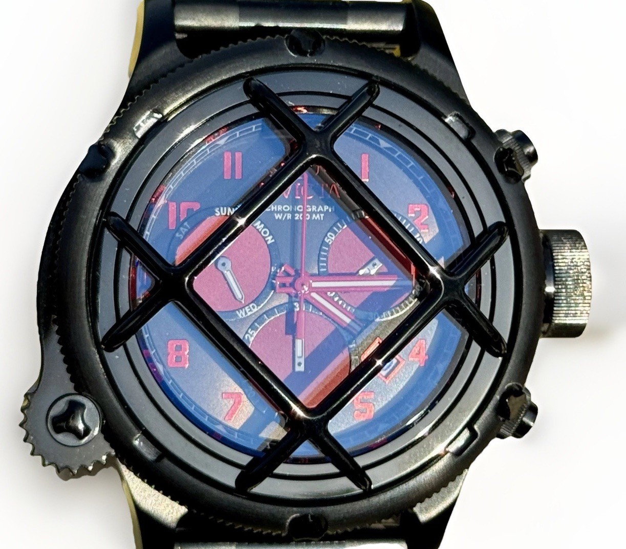 Invicta Nautilus 29263 Black Label Chronograph Ltd Ed 049/150 200M Box
