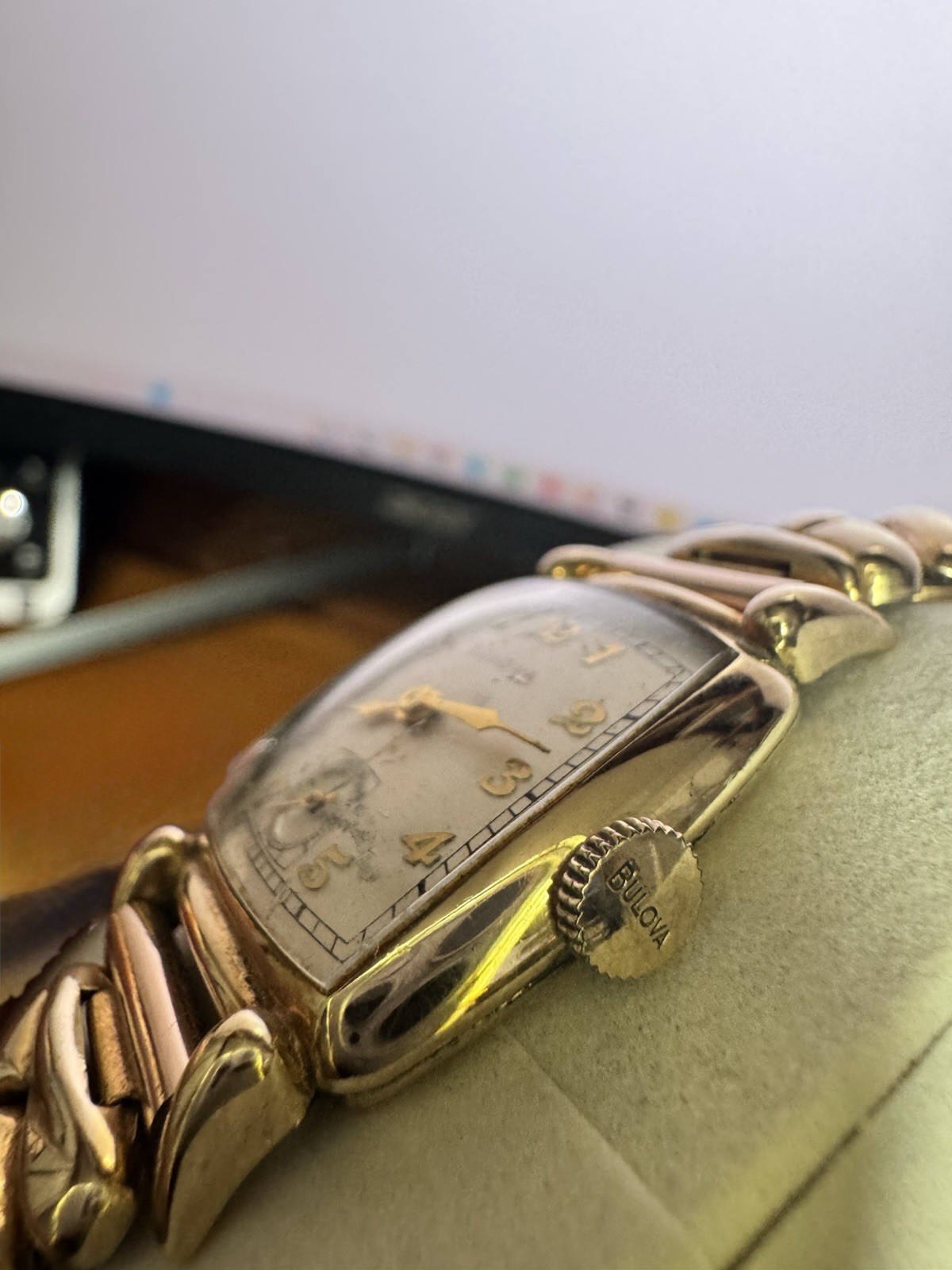 Vintage 1949 10K Gold Filled Bulova His Excellency “XX” watch
