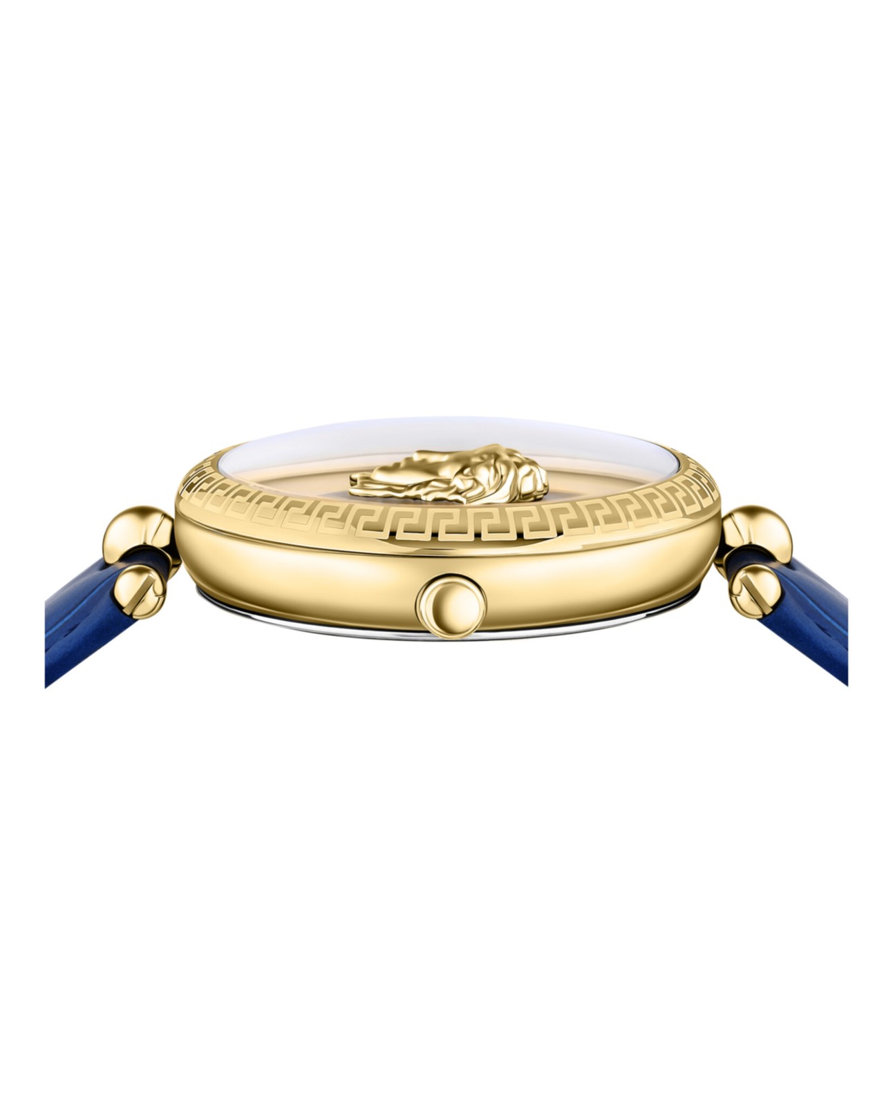 Versace Womens Gold 39mm Strap Fashion Watch