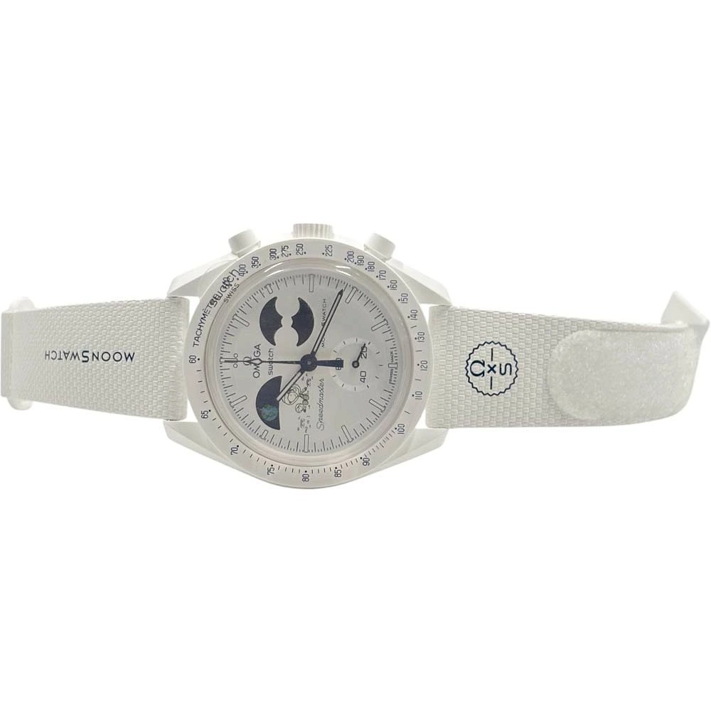 Omega x Swatch Mission to Earthphase Moonshine Gold Snoopy SO33W701L Snowflake
