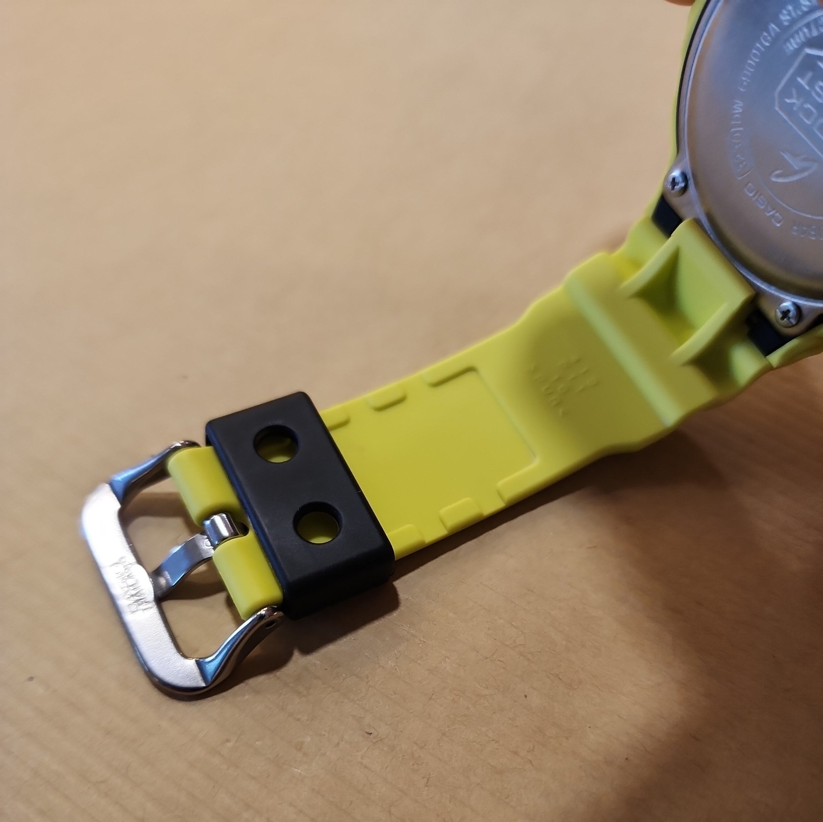 Casio G-Shock Yellow/Green with White Accent Men’s Watch – DW6900 TGA