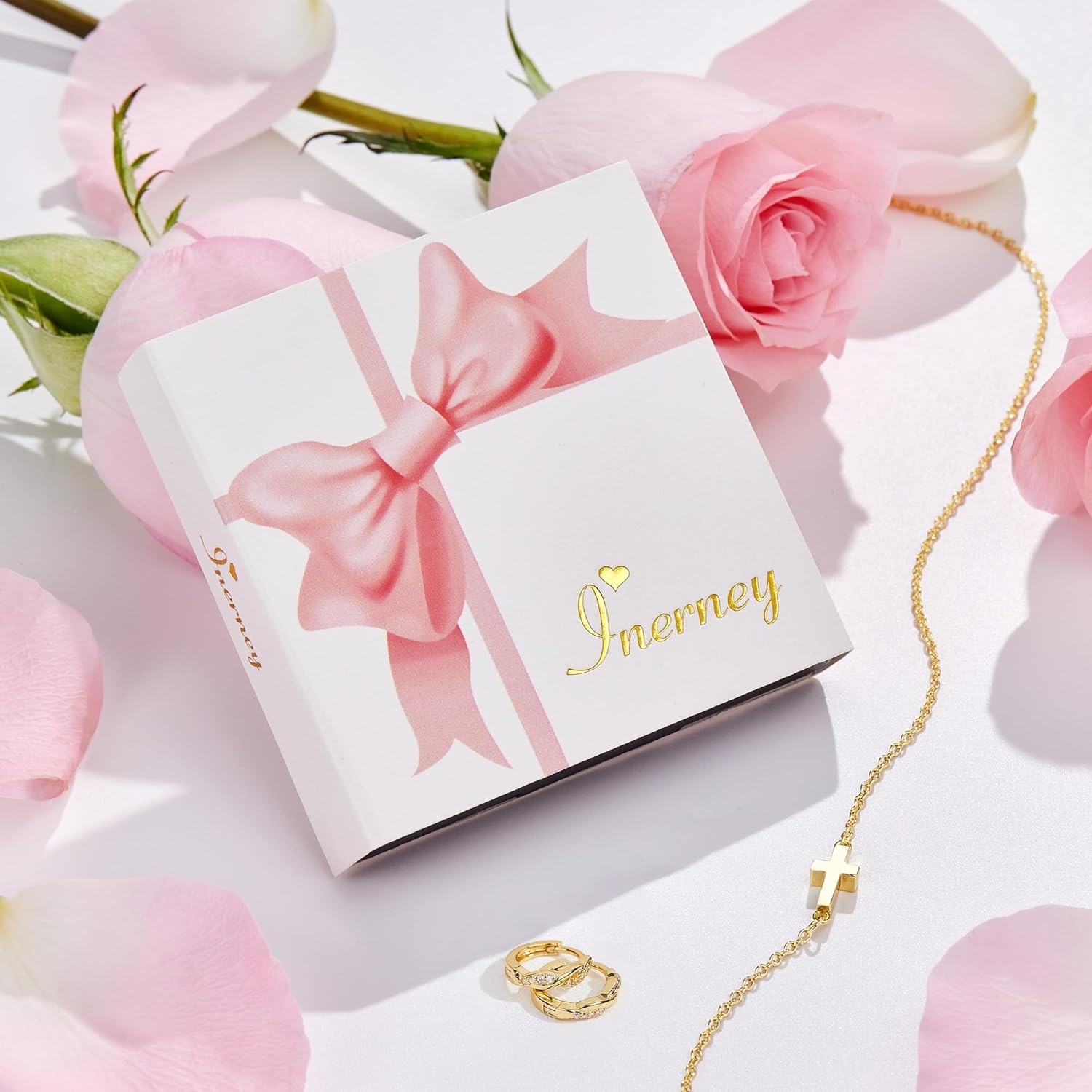 Personalized Gold Initial Bracelets for Women – Dainty 14K Gold Plated Layere…