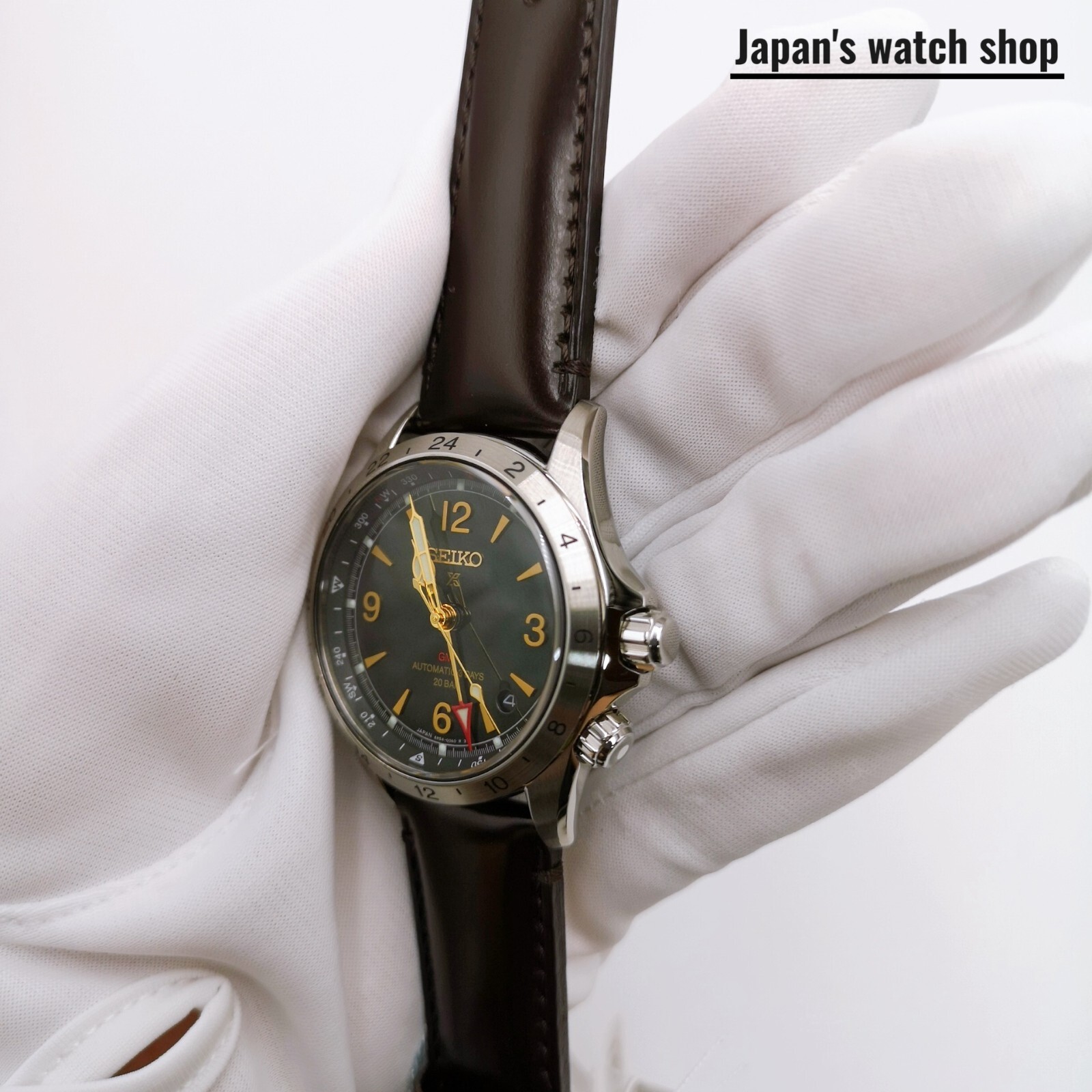 SEIKO PROSPEX Alpinist SBEJ005 Green Mechanical Automatic Men’s Watch New in Box