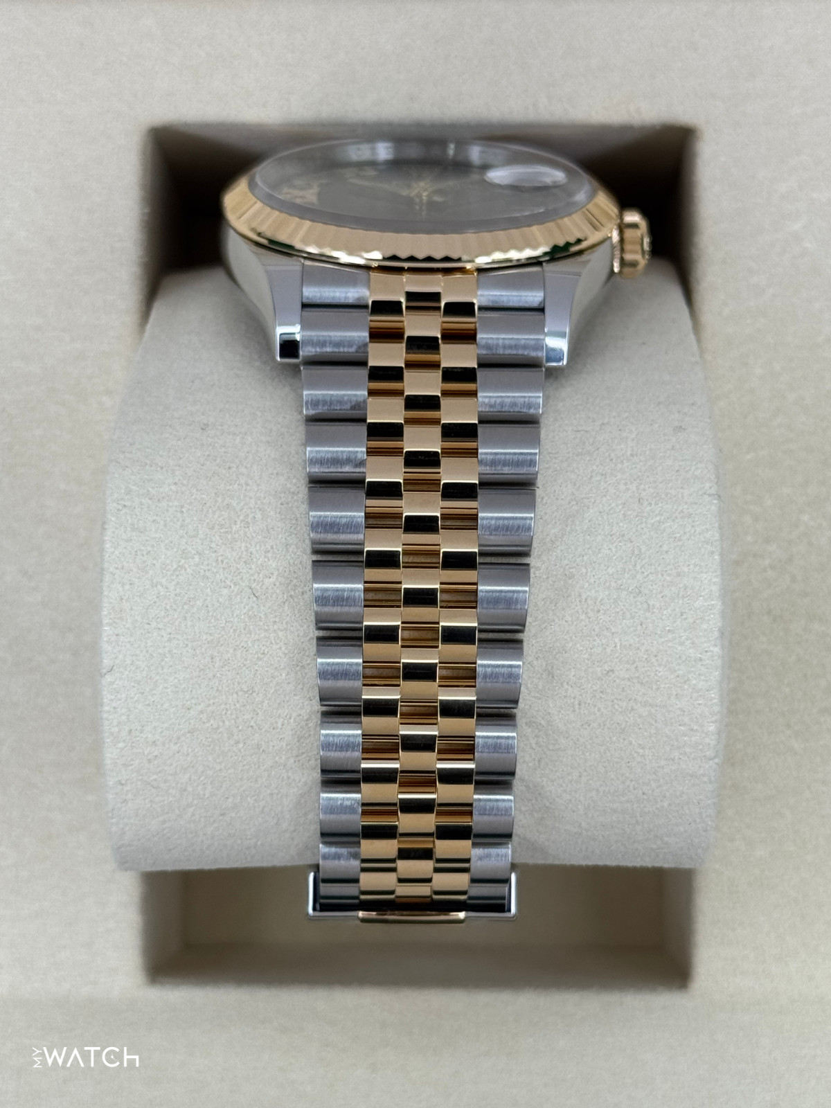 NEW 2025 Rolex Datejust 36mm 126233 Two-Tone Jubilee Green Diamond Dial