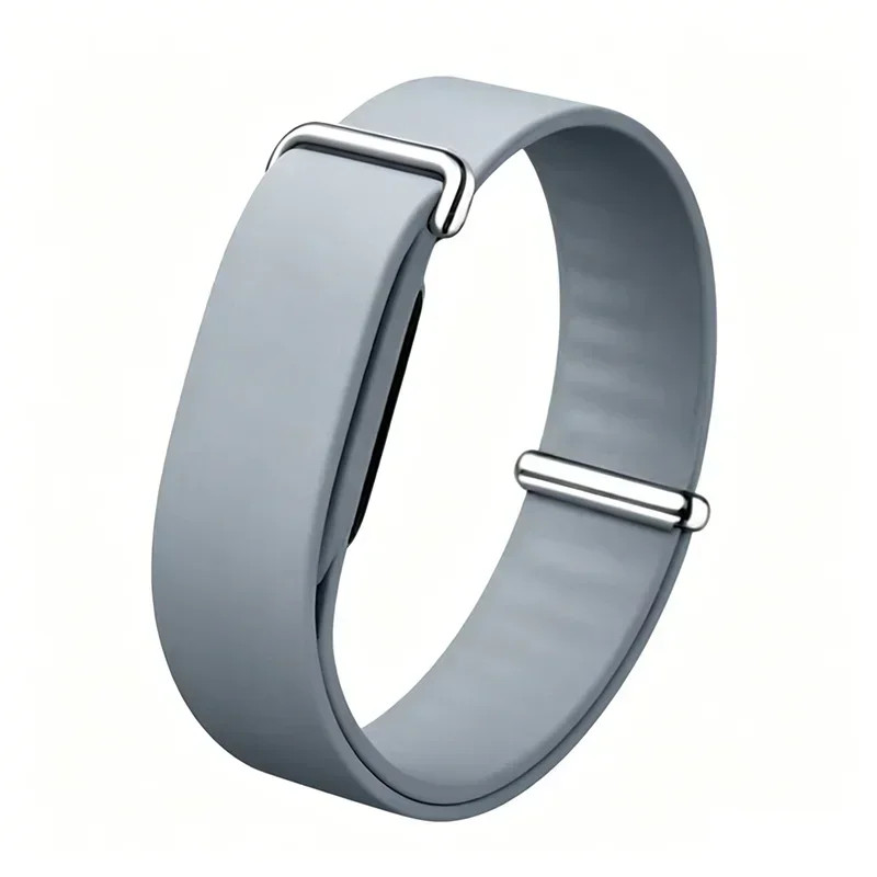 Sports Silicone Strap Fitbit Air Rubber Metal Ring Bracelet Band Loop Wristband