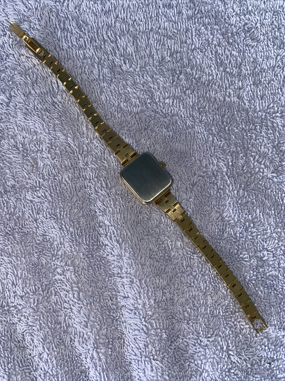 Shivas Quartz Battery classic Gold Colour Wrist Watch Metal Chain Strap 16-17cm