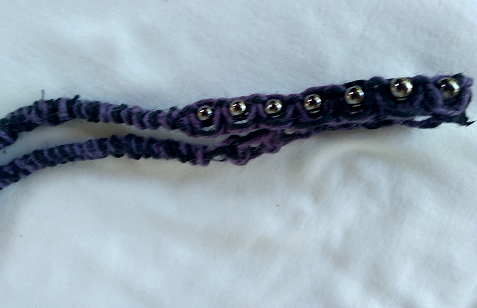 HEMP SURFER SKATER HIPPIE NECKLACE 24″ Unisex Boho Beaded Macrame USA Seller