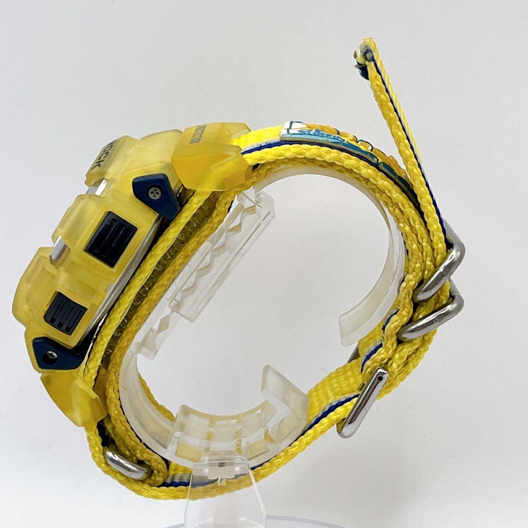 CASIO G-SHOCK DW-9500 Digital Yellow Men’s Watch Working Item