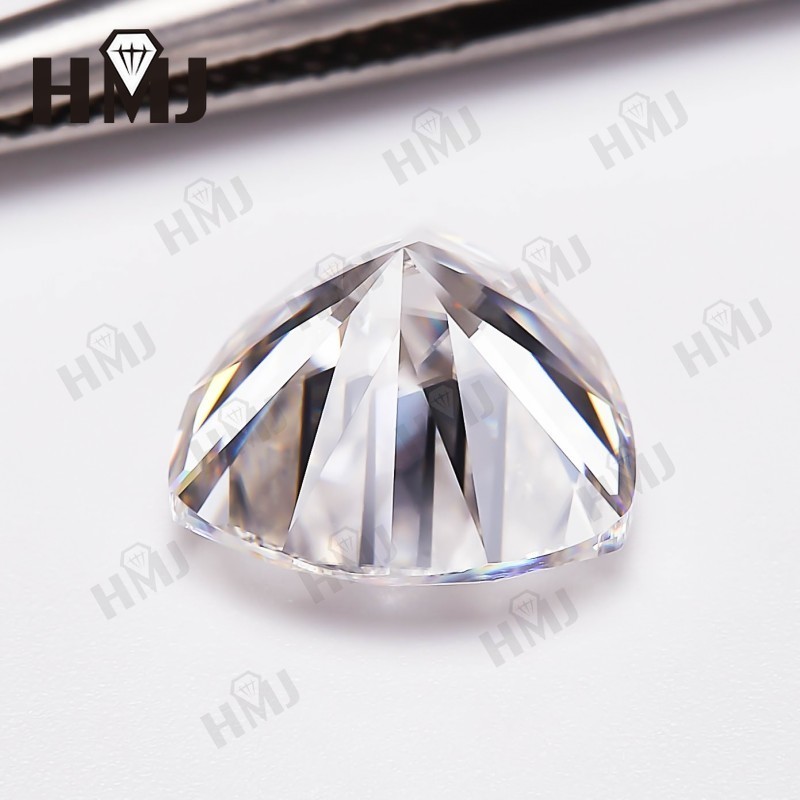 0.5-10ct VVS1 D Color 3EX Trillion Cut Loose Moissanite GRA Certificate For Ring