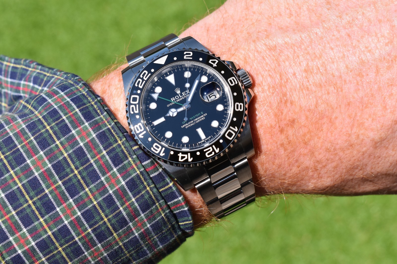 Rolex GMT-Master II 40mm Stainless Steel Black Dial 116710LN Watch