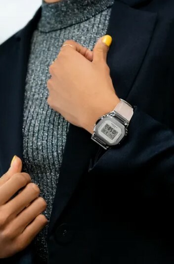 Casio G-Shock GM-S5600SK-7CR Transparent Women’s Watch