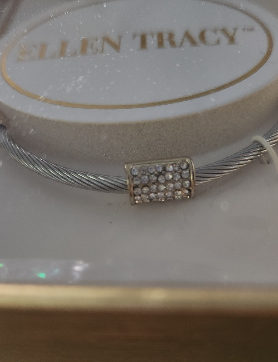 ELLEN TRACY BRACELET AND EARRINGS – NEW, Original Seal
