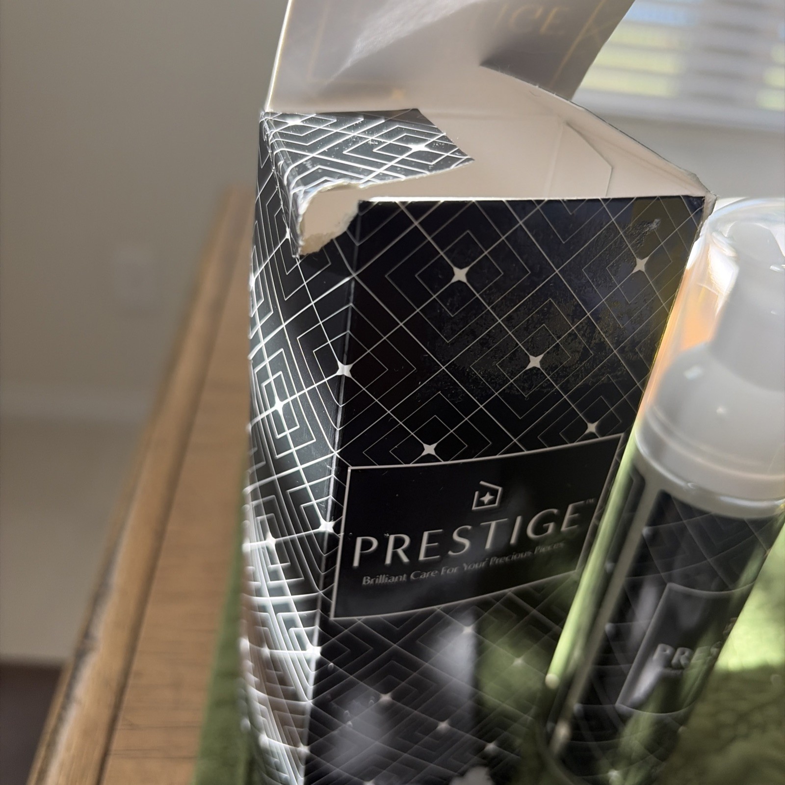 Prestige Fine Jewelry Care Cleaning Kit with Cloth and Brush NIB