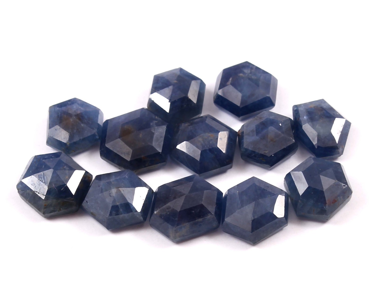 28 CT – Natural CERTIFIED Mozambique Blue Sapphire Loose Fancy Gemstone Lot