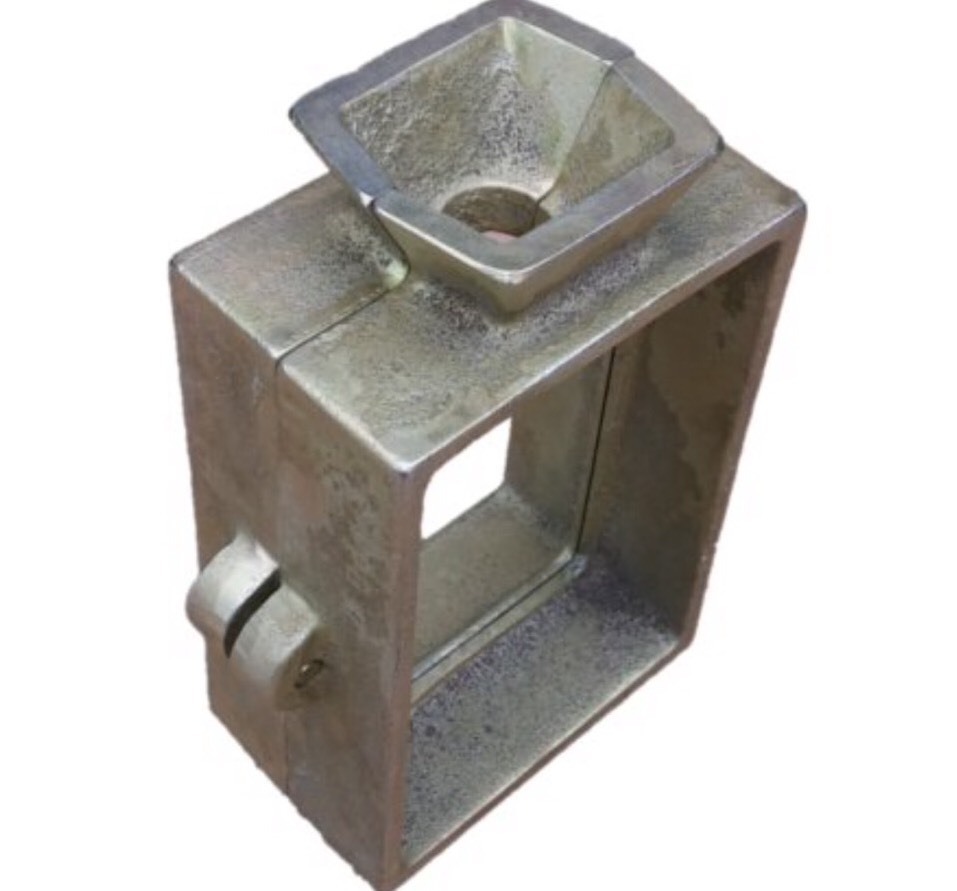 NEW Casting Flask Cast Iron Mold Delft Sand Casting Metal Jewelry Making Tool