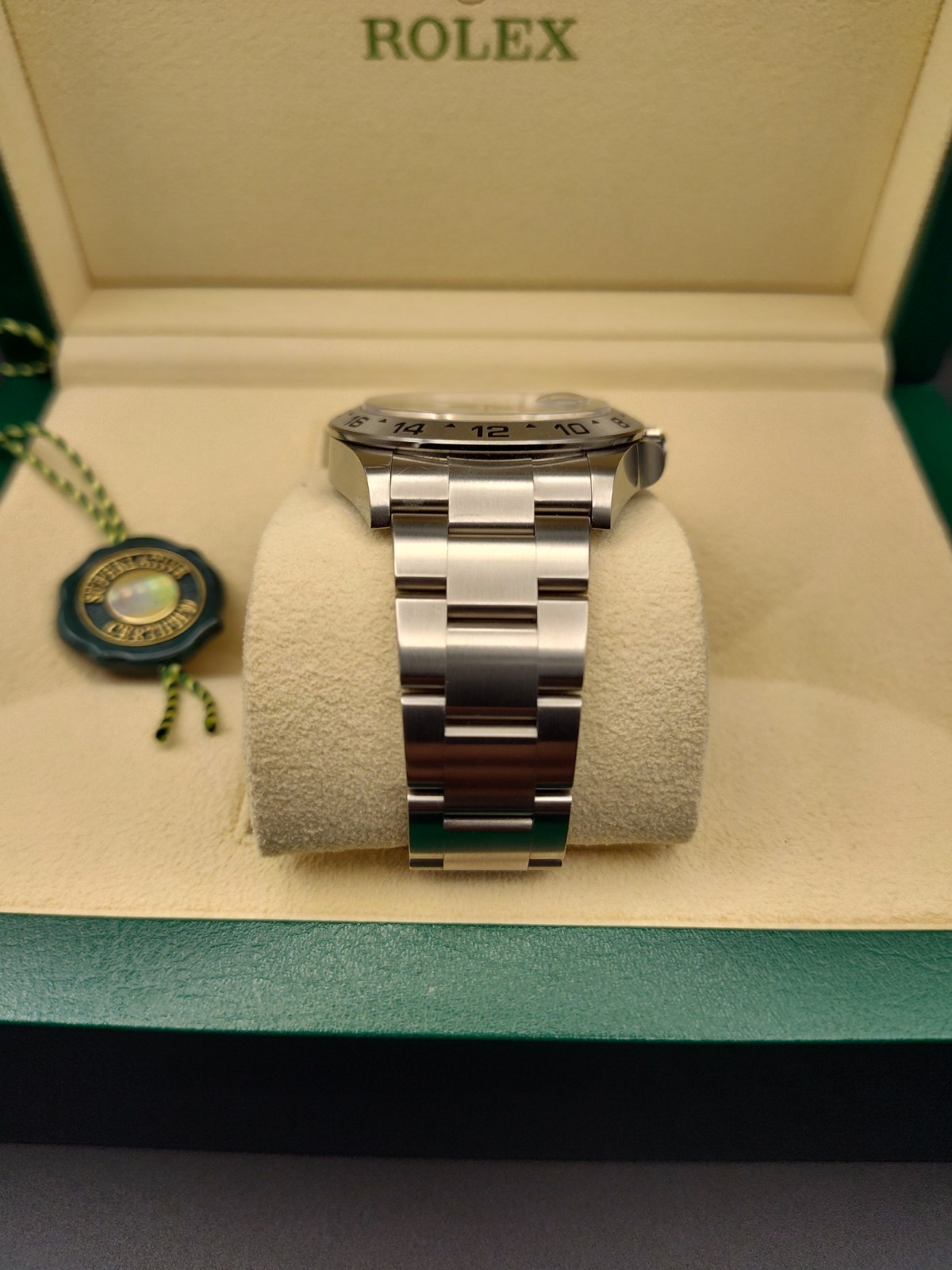 2024 Rolex Explorer II 42mm 226570 Stainless Steel Black Dial FULL KIT