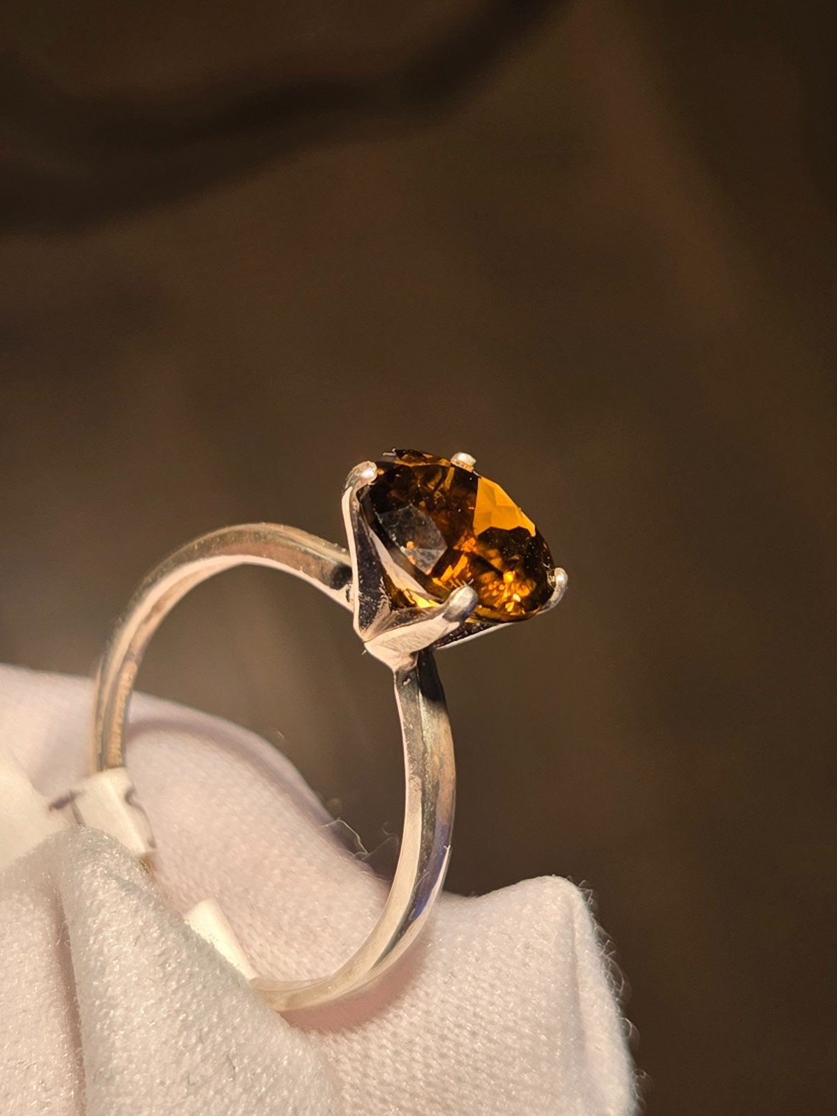 EXCELLENT ORANGE YELLOW TOURMALINE! RICH VIVID COLOR/TONES/CLARITY! 2.10CT!!!
