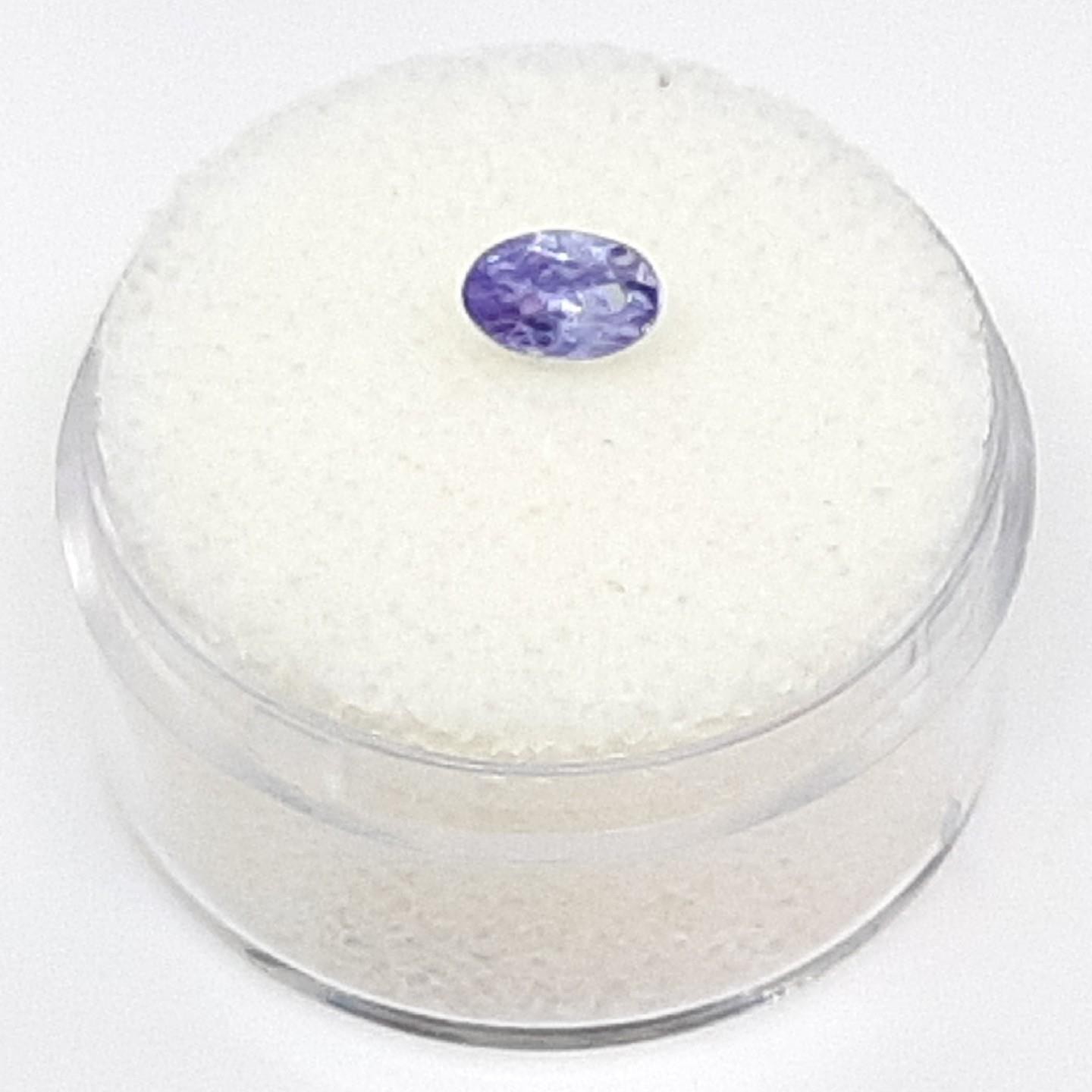 Calibrated .55ctw Tanzanite Oval Shape 6.0 x 4.0 mm Loose Gemstone