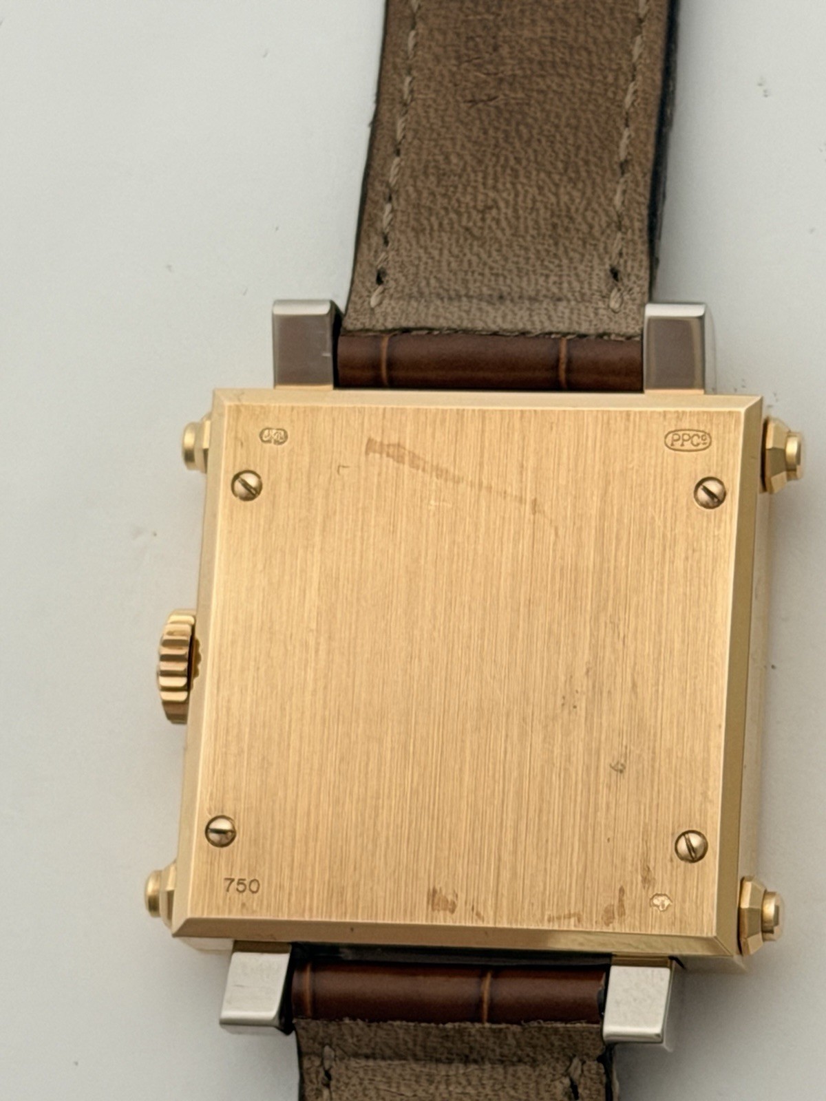 Patek Philippe Cabriolet 5099 18k White and Pink Gold 28MM Manual With Engraving