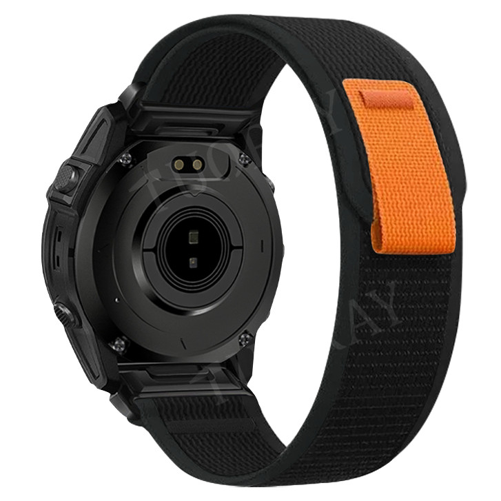 26 20 22mm Nylon Band For Garmin Fenix 8 7X 6X Pro 7 7S 6 6S 5X 5 5S Plus Strap