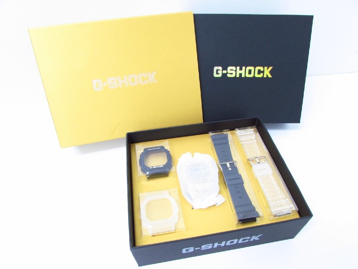 CASIO G-SHOCK DWE-5600HG Digital watch with box and replacement parts