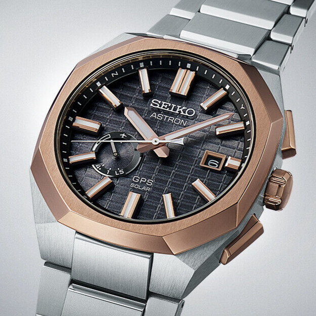 SEIKO ASTRON SBXD014 NEXTER DYNA Titanium GPS Radio Solar Watch Gray Dial 41.2mm