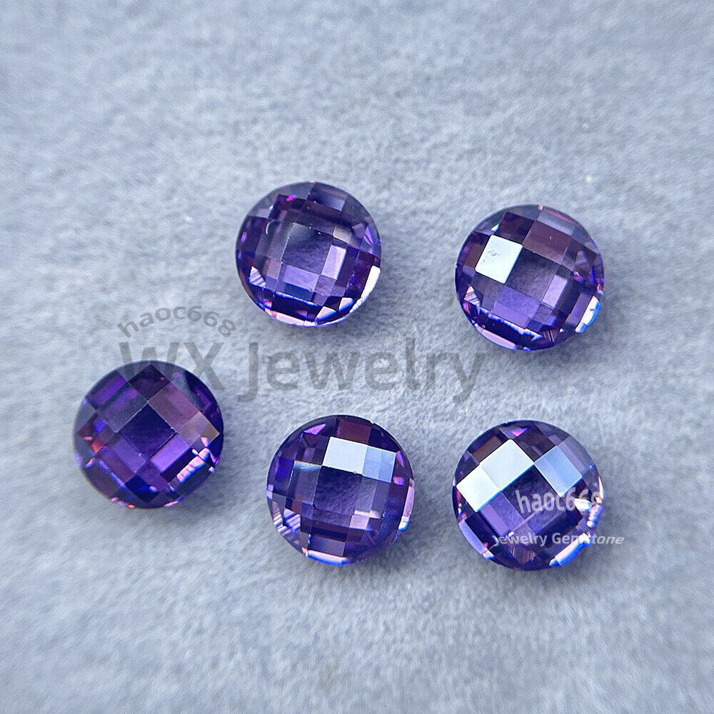 Multicolored 3mm-12mm Loose Cubic Zirconia stone Double Turtle for DIY Jewellery
