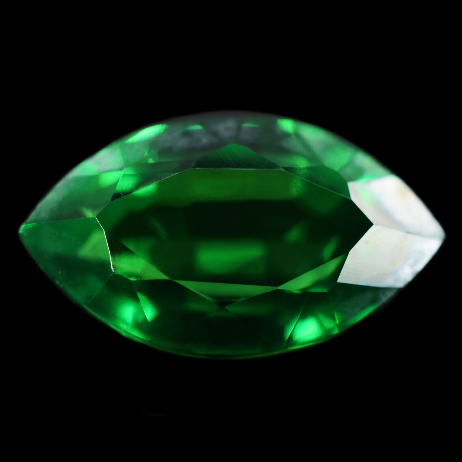 Natural Green 8-9 Ct Tsavorite Garnet Marquise Cut EGL Certified Loose Gemstone