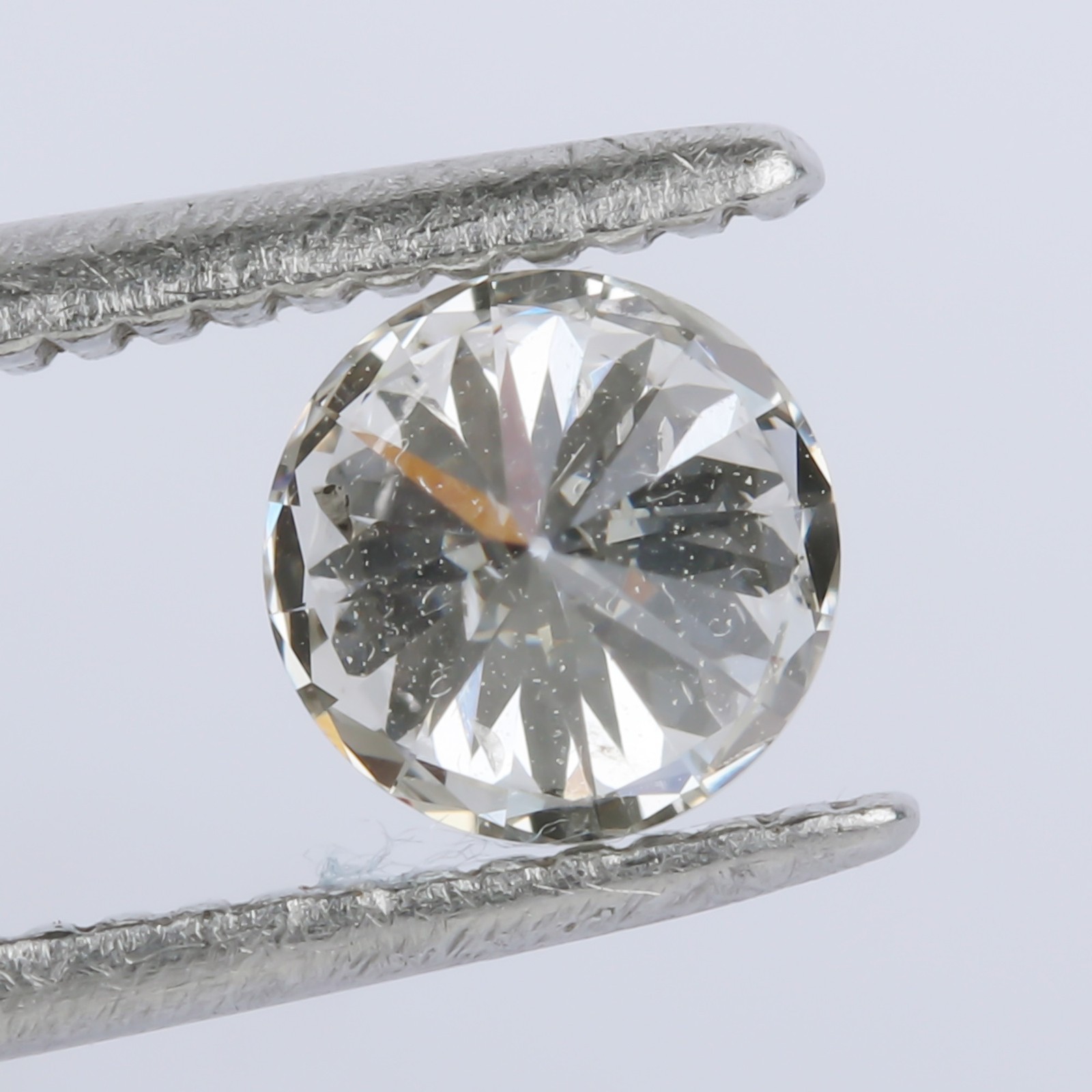 0.36 Ct. Natural Round Cut White F Color Diamond, VS1 Clarity EGL Certified