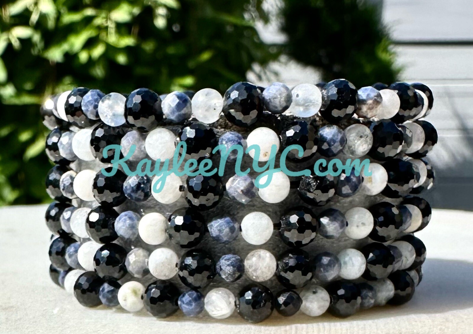 Wholesale Lot 6 Pcs Natural Crystal Virgo Zodiac Stretch Bracelet Healing