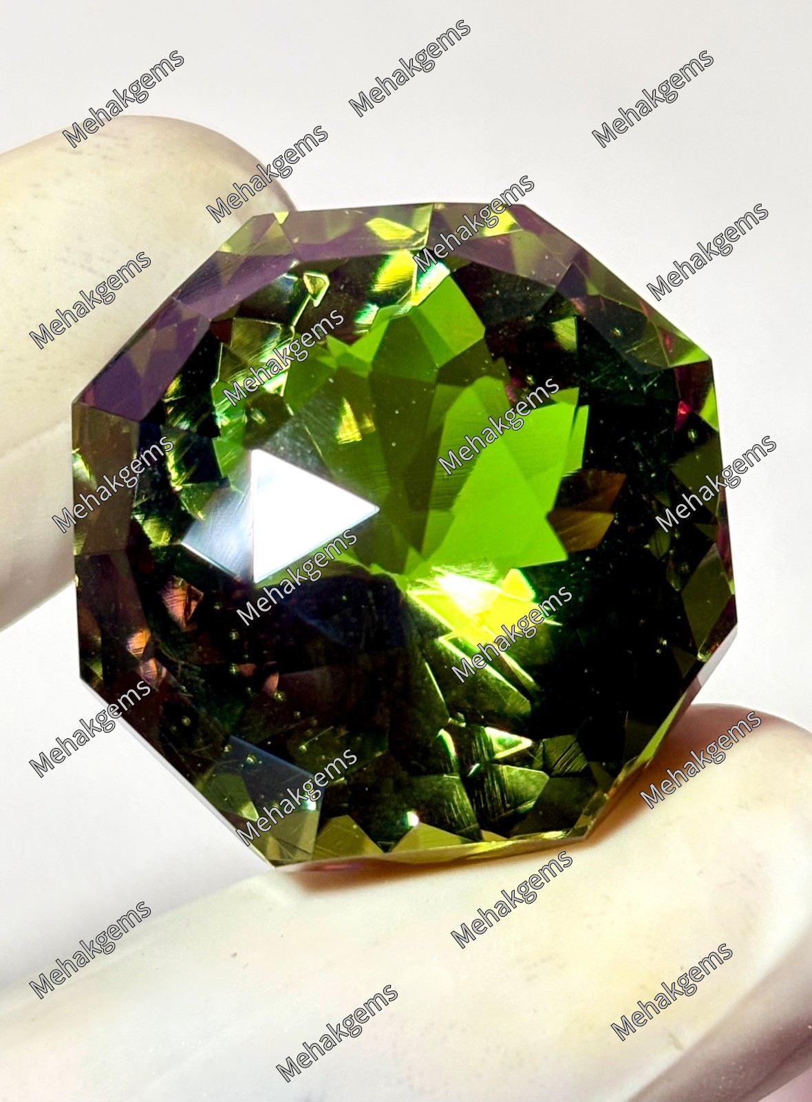 103 Carat Zultanite Gemstone, Octagon Cut, Color Change Diaspore Loose Stone