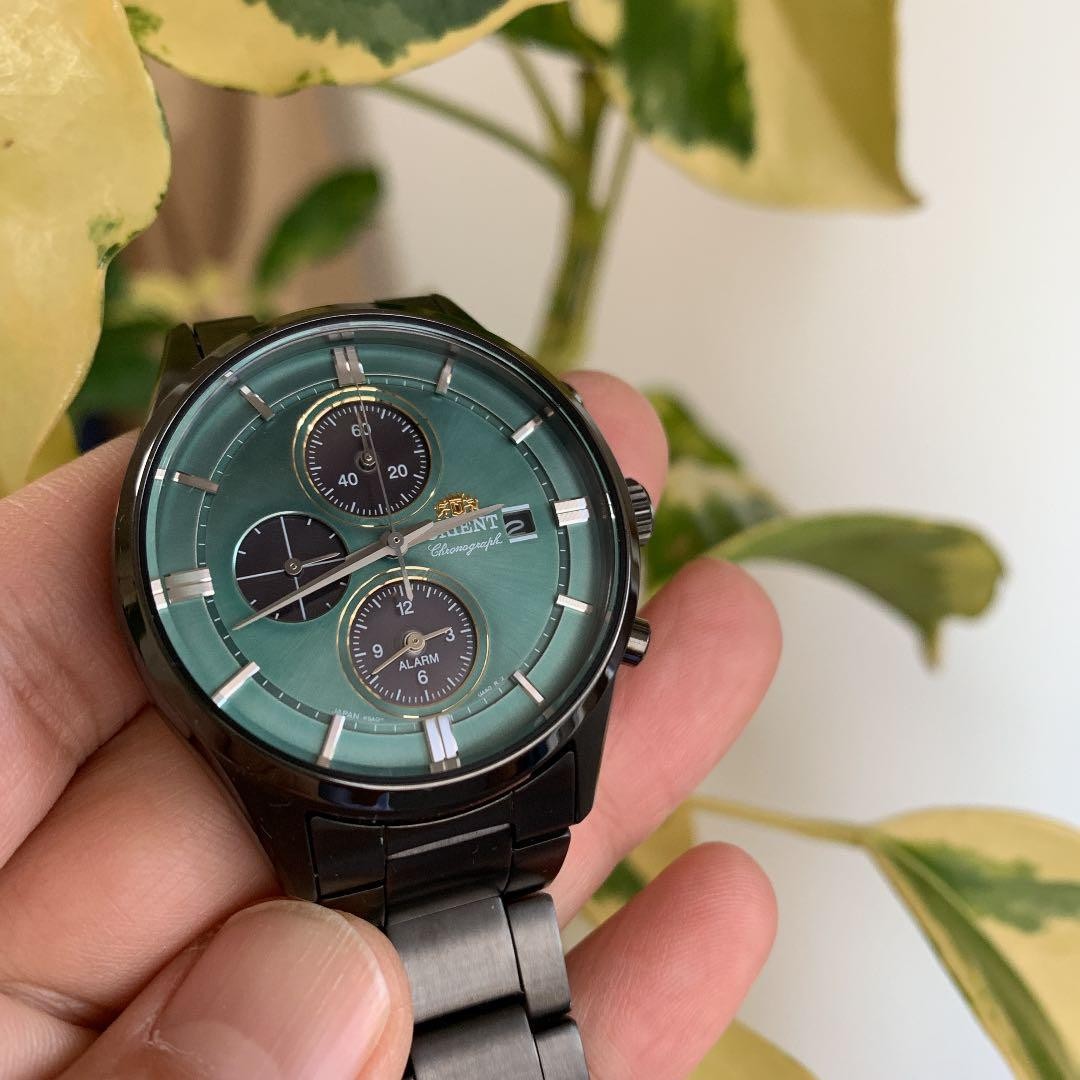 Orient Contemporary Solar Chronograph New