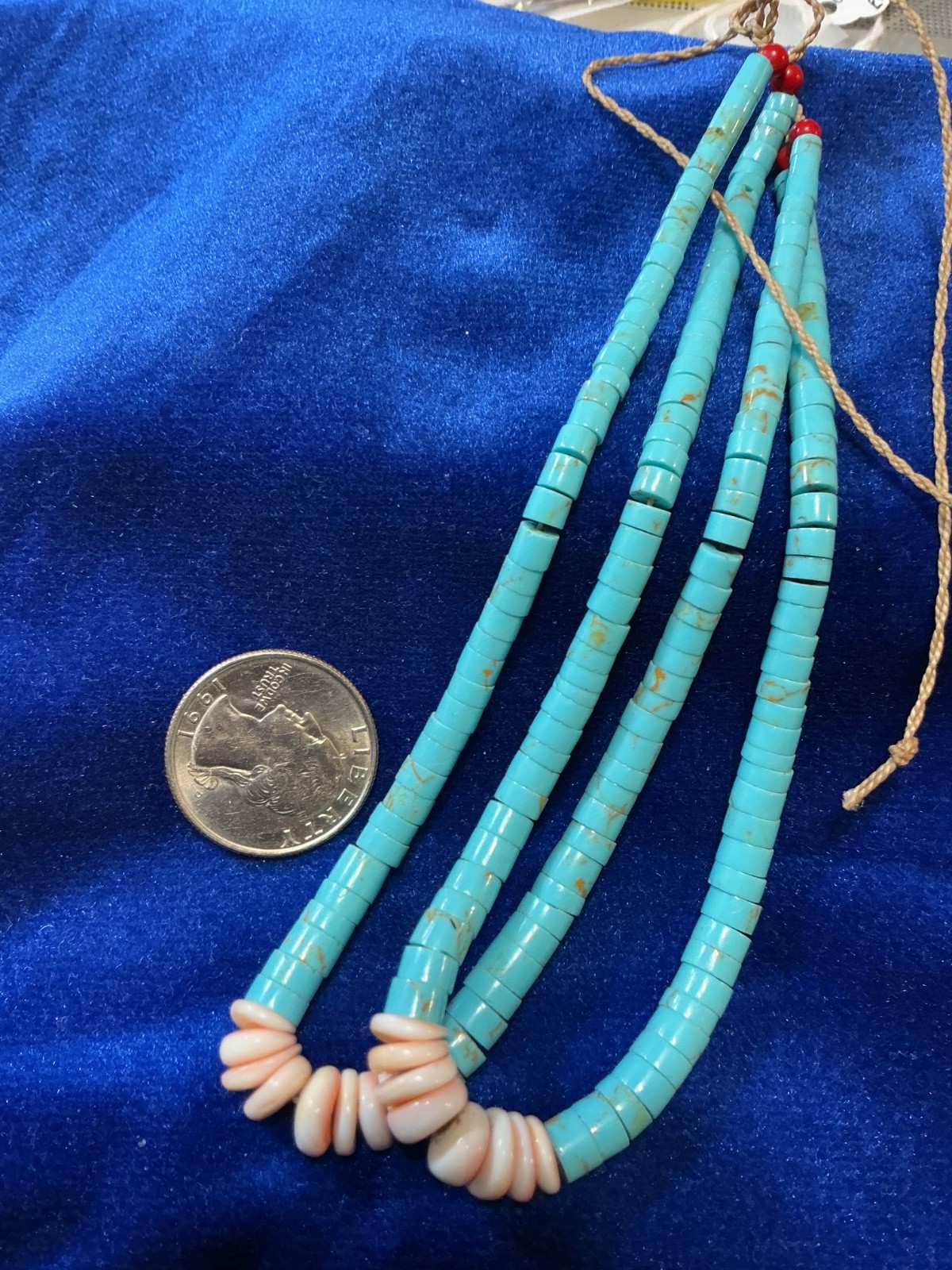 VINTAGE SOUTHWEST N . A. FAUX TURQUOISE JACKLAS