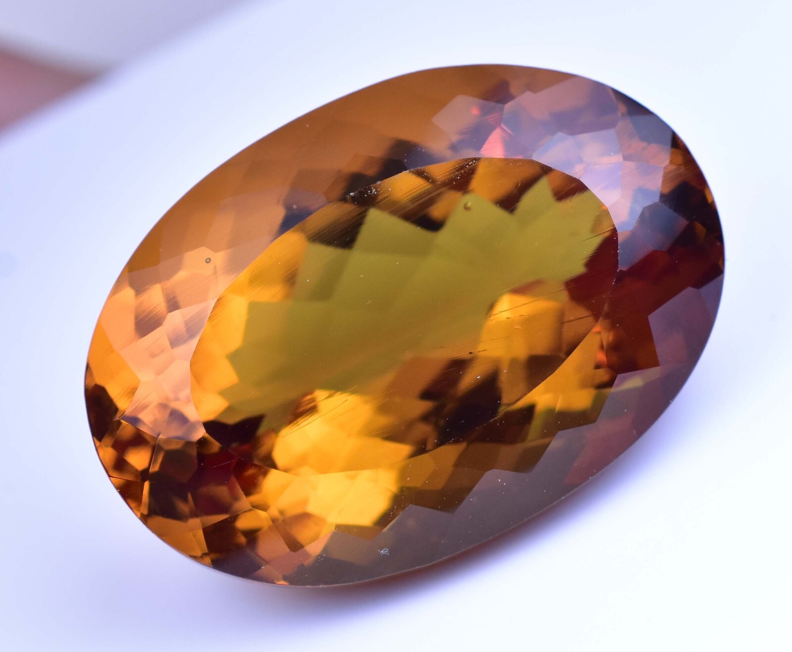 Natural DIASPORE 50.15 Ct Color Change Oval Cut Rare Found CERTIFIED Gemstone