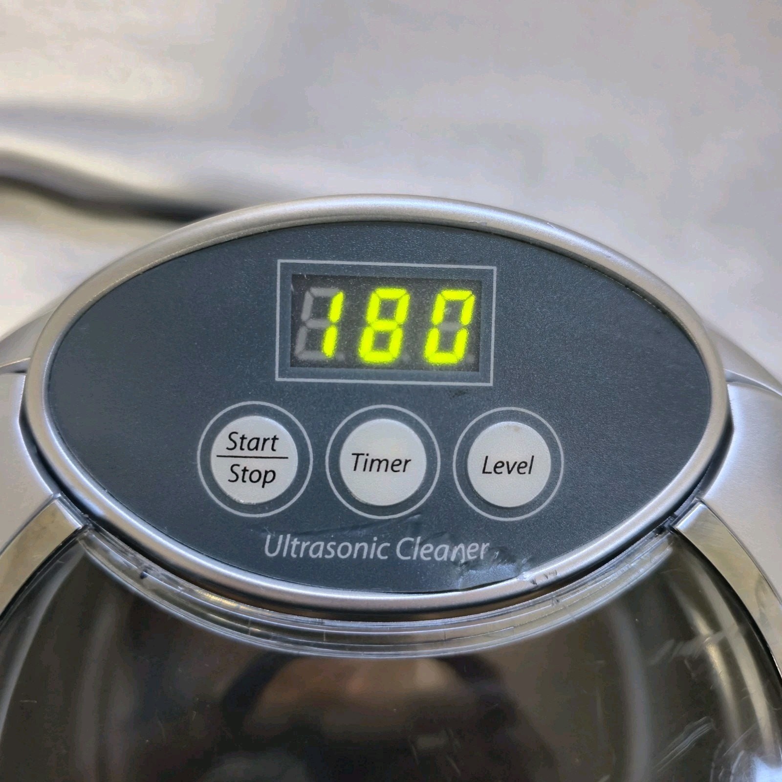 Brookstone Ultrasonic Cleaner Jewelry DVD Eyeglass Watches & More CD-7830A