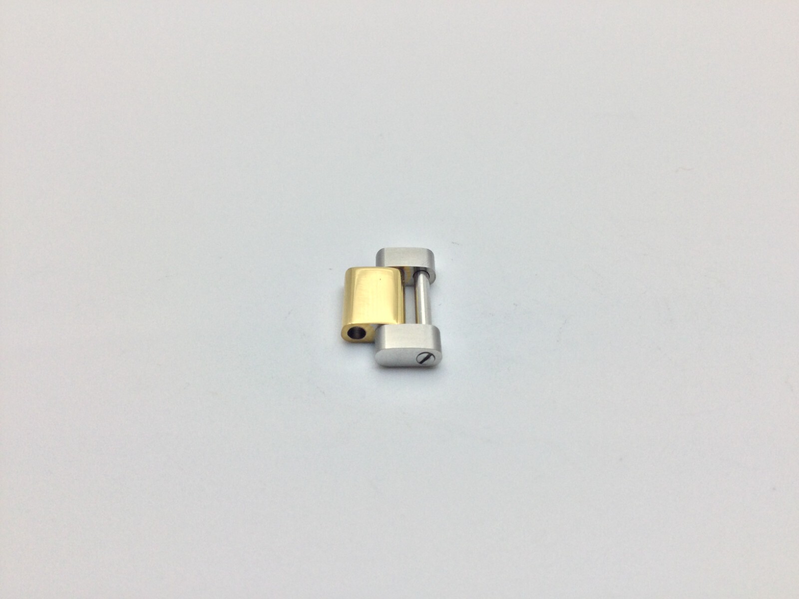 TOP QUALITY 15.5MM CNC FORGED TWOTONE HALF-LINK FOR ROLEX GMT DATEJUST SUB SHINY