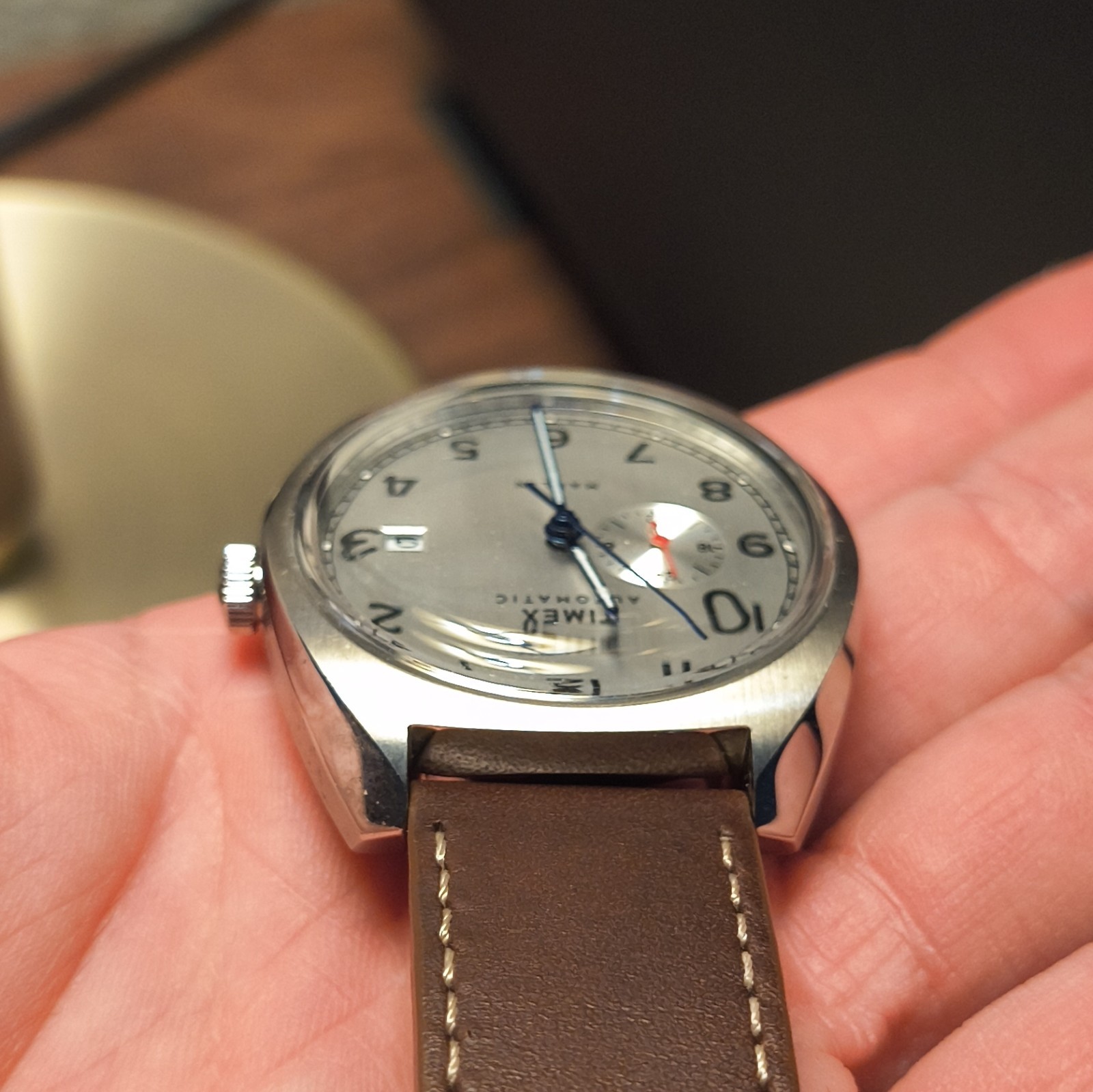 Timex Marlin Automatic Silver Dial Men’s Watch TW2V62000