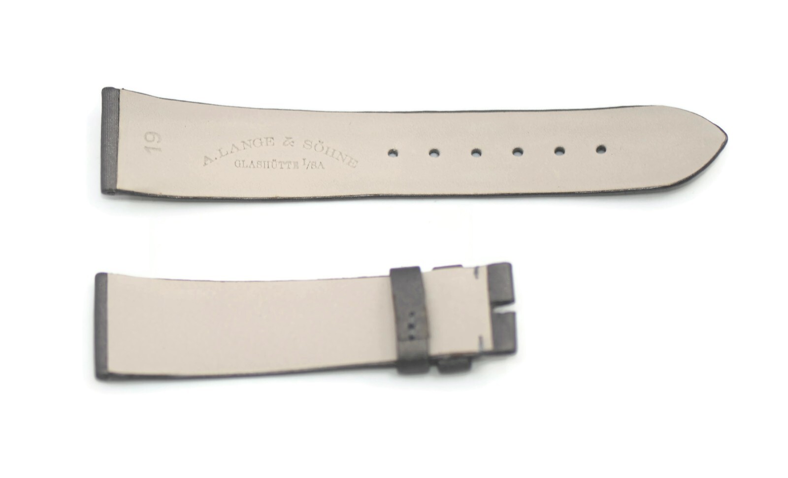A Lange & Sohne Grey Fabric Strap 19mm