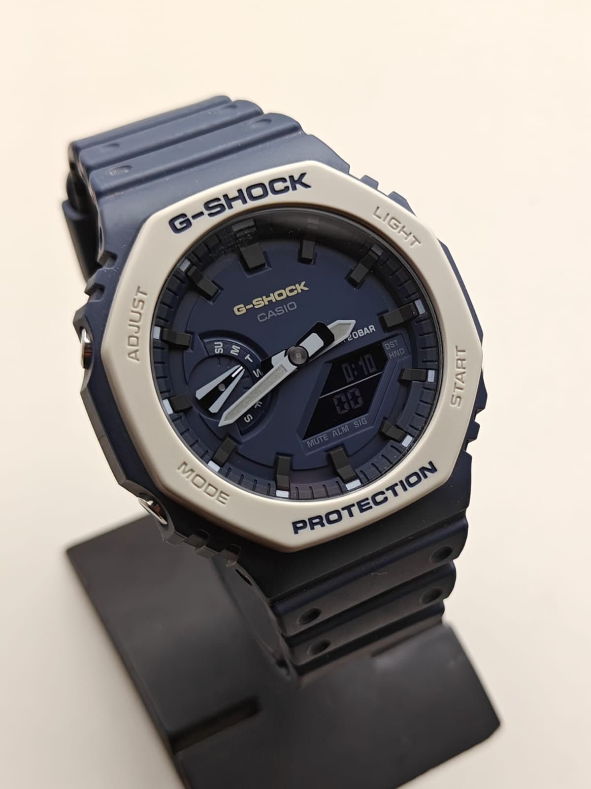 Casio G-Shock Casioak Ga2110et Blue Digital Watch Rare Earth Tone Color 45.4mm