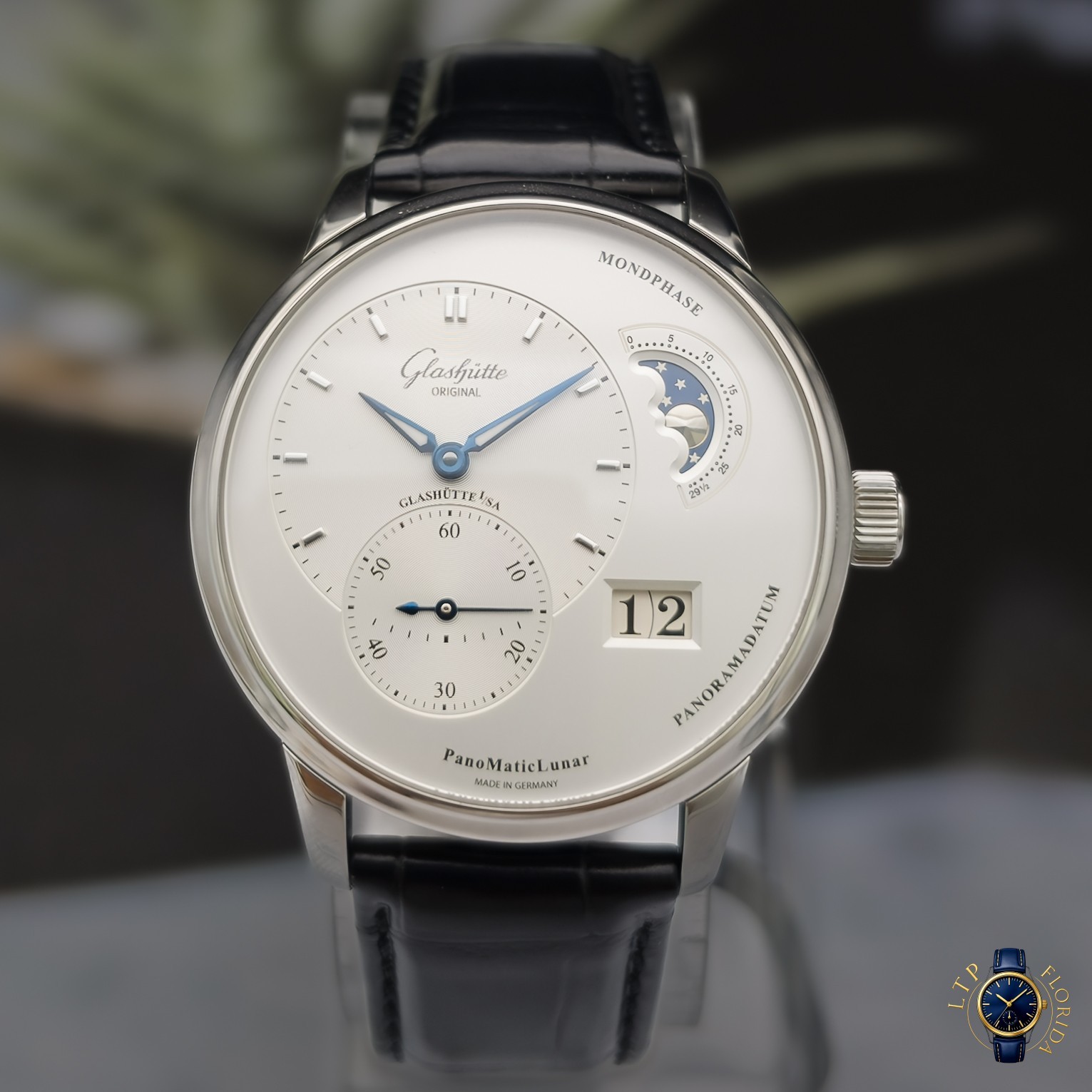 2025 Glashütte Original PanoMaticLunar Silver Dial – 40MM – 1-90-02-42-32-05