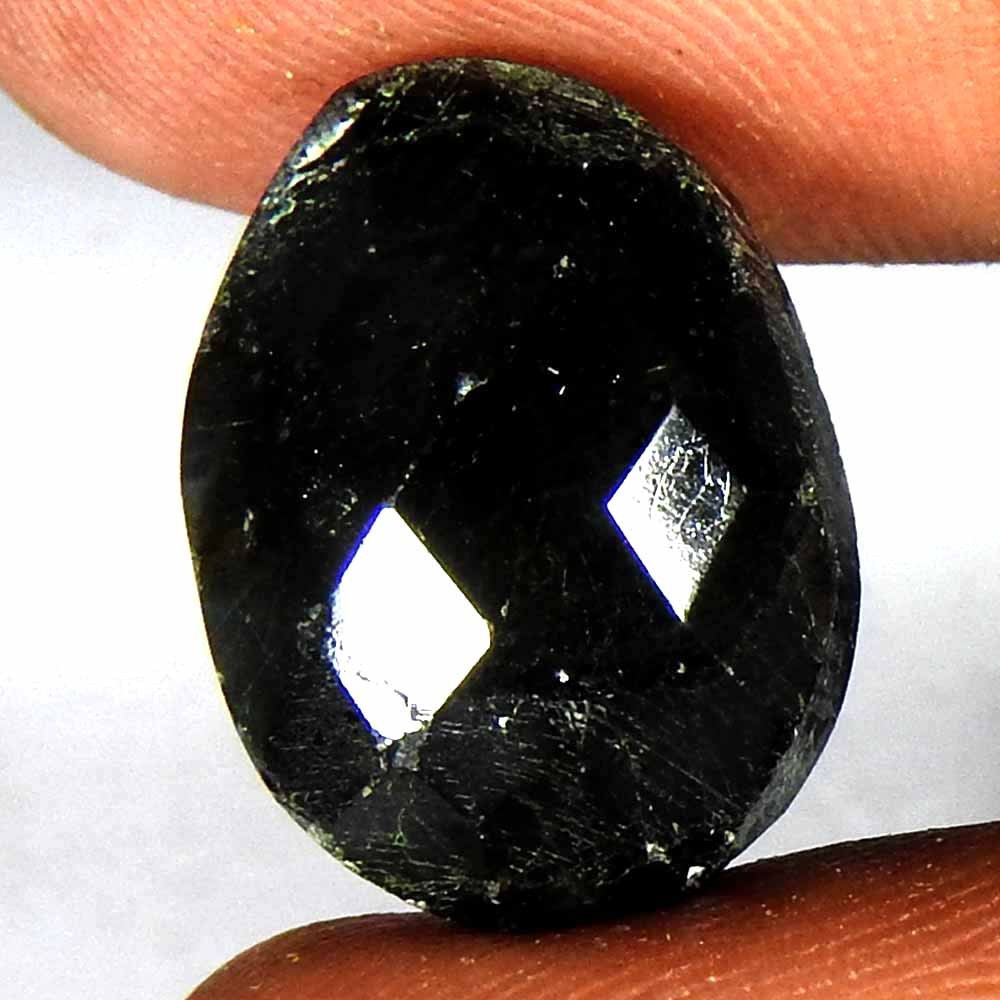 14.85 Ct Natural Blue Power Labradorite Cheker Cut Oval 17x13x6 Loose Gemstone